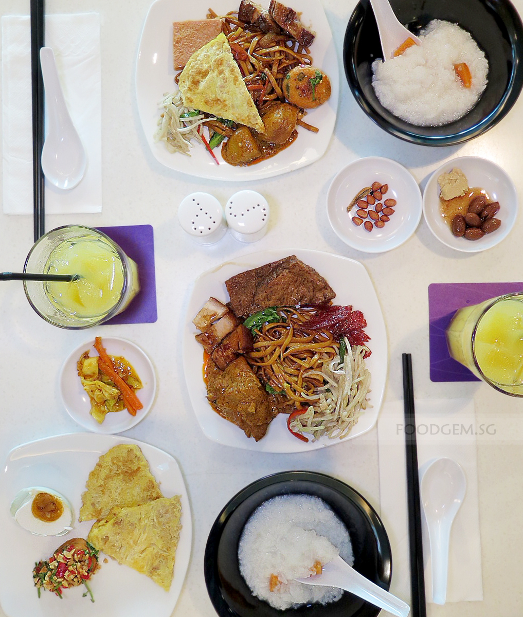 manle teochew porridge lunch buffet