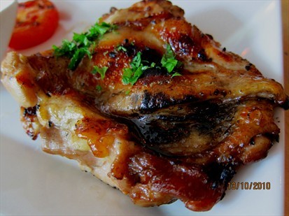 Grilled basil pesto chicken