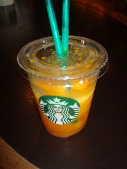 Mango Passion Fruit Ice Blended