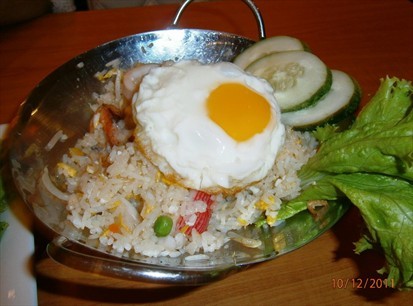 Seafood fried rice