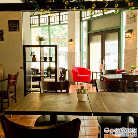 Ambiance within the cafe
