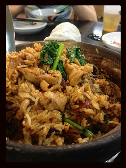 claypot rice