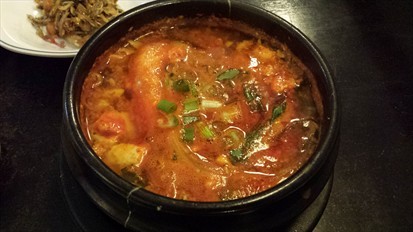 Sundubu soup