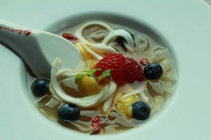Chilled Lemon Grass Jello - Dessert