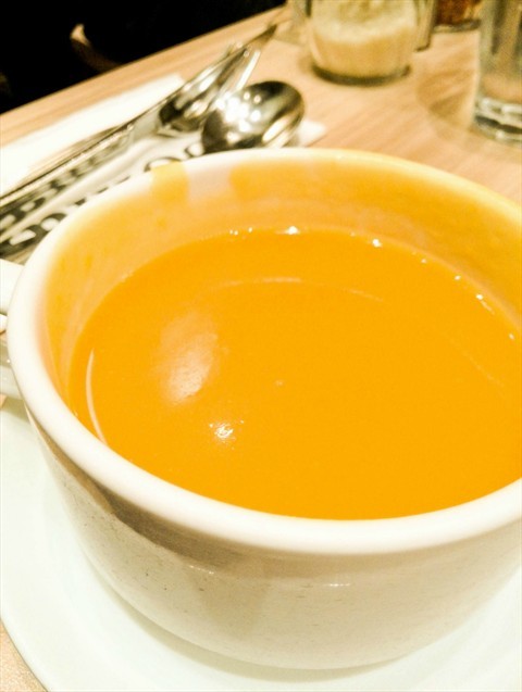 Pumpkin Soup (complimentary with Aglio Olio)