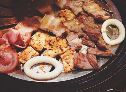 Charcoal grill Korean BBQ
