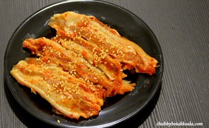 Korean Spice Pork Belly