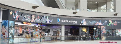 The Kiosk and DC Comic Shop Sections