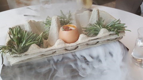 Rosemary Smoked Organic Egg