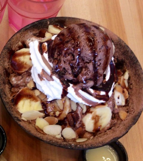 Chocco Banana Bingsu