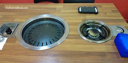 The latest grill plate plus steamboat